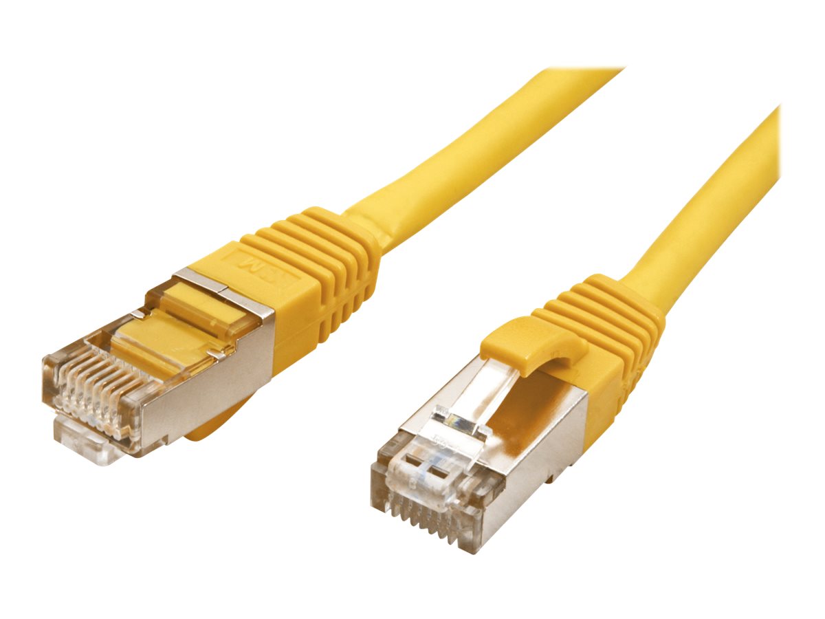 VALUE Patchkabel Kat.6 Class E S/FTP PiMF LSOH gelb 2m - Verpackung