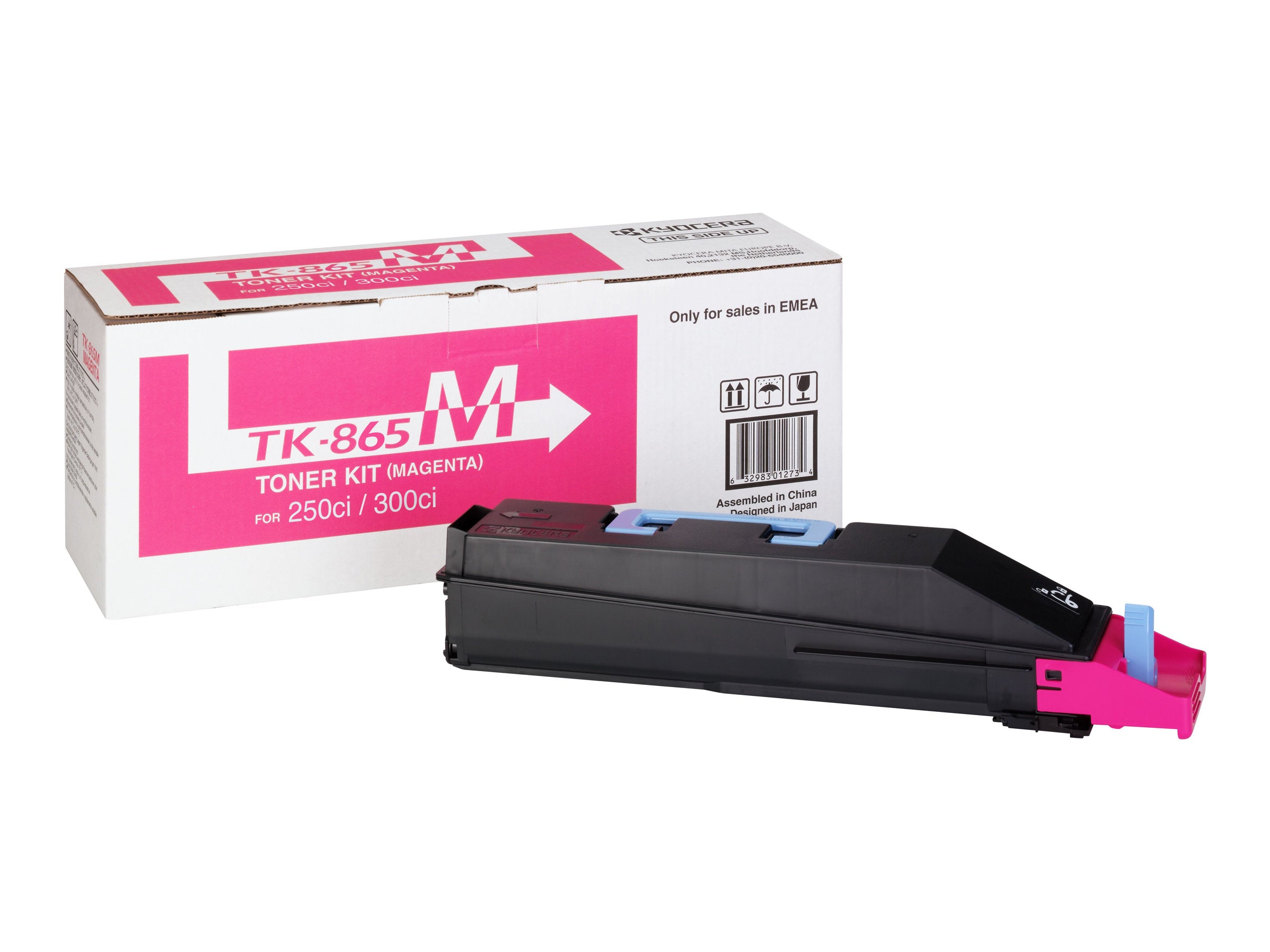 KYOCERA TK-865M Toner magenta Vorderansicht