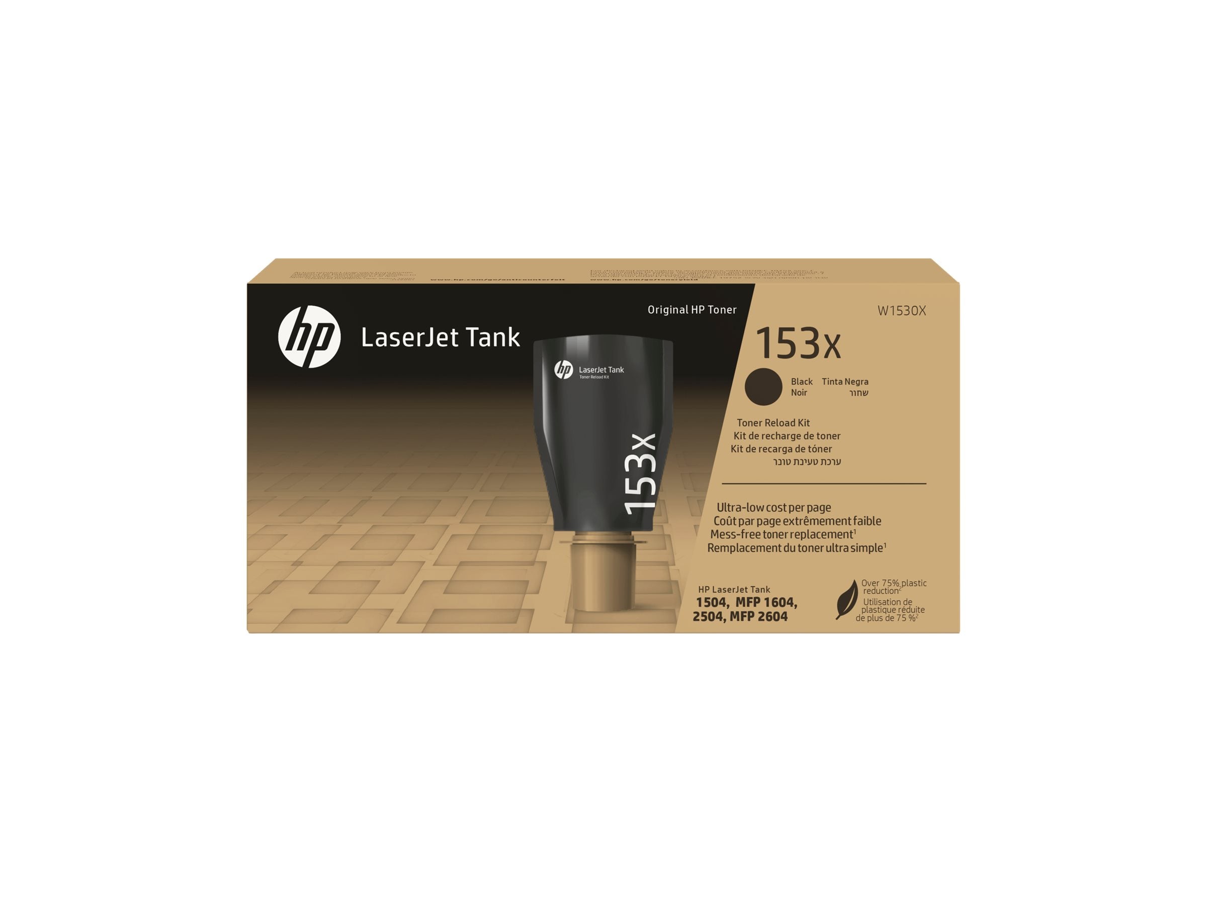 HP 153X Black Original LaserJet Tank Toner Reload Kit - Verpackung