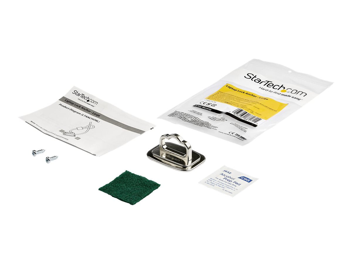 STARTECH.COM LTANCHORL Notebook-Sicherheits-Kabelverankerung Vorderansicht