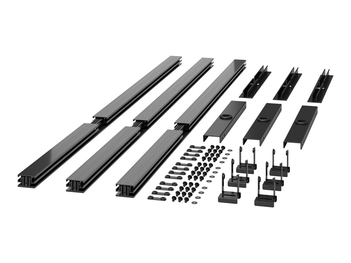 APC Panel Connector 3FT x3 Black - Vorderansicht