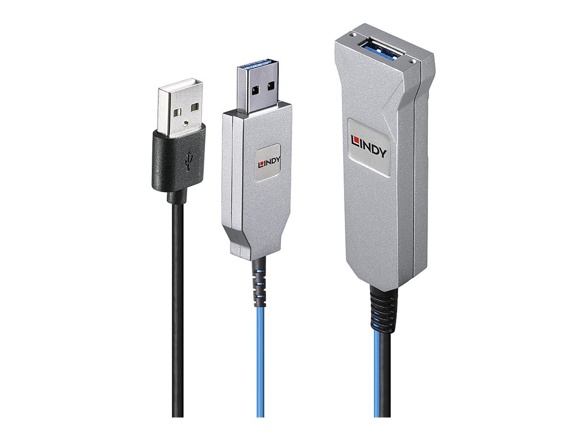 LINDY 30m Fibre Optic USB 3.0 Kabel - Verpackung
