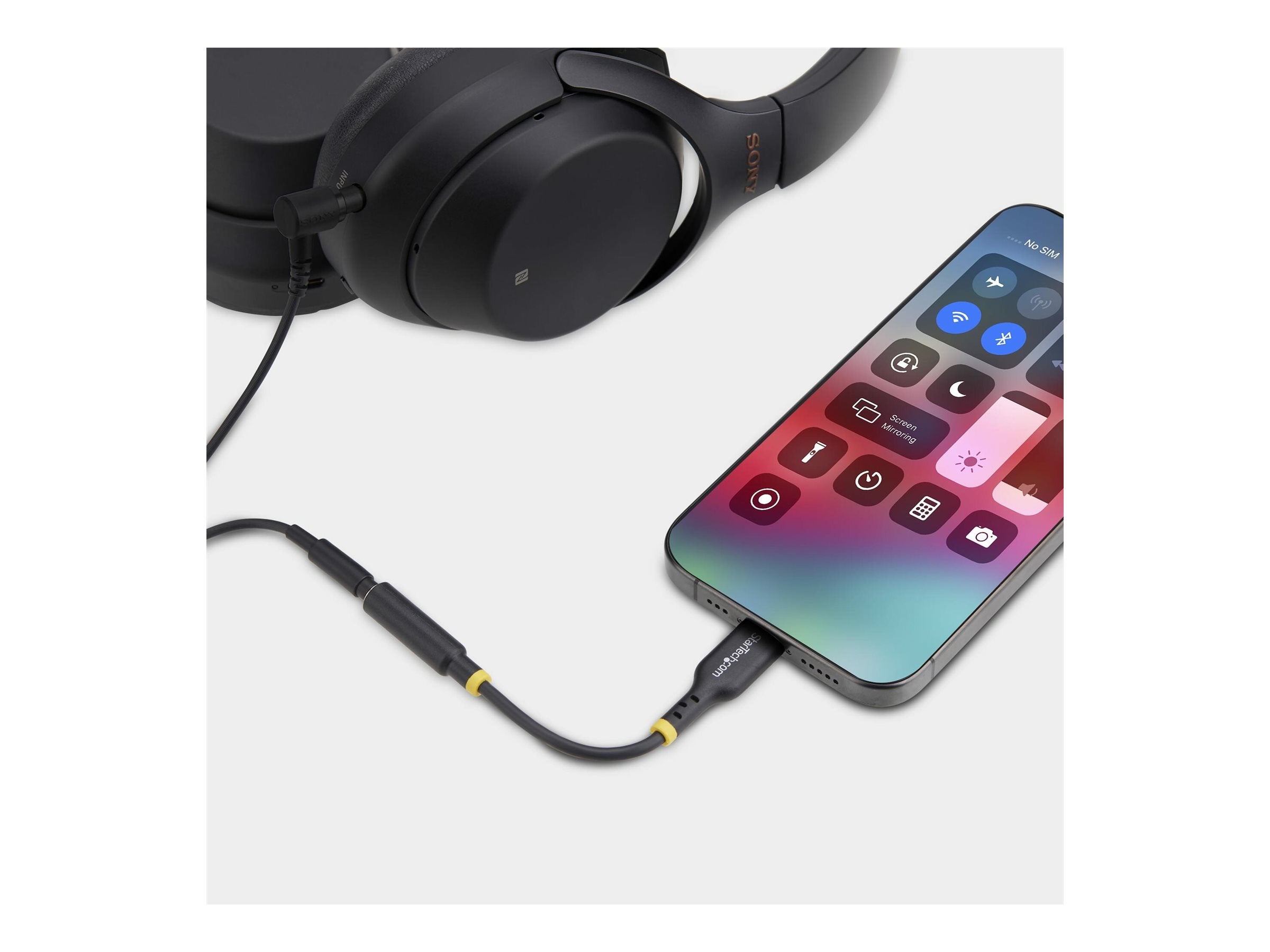 STARTECH.COM USB C Kopfhörer Adapter USB C TRRS Kopfhörer-Headset Audio USB-C auf 3