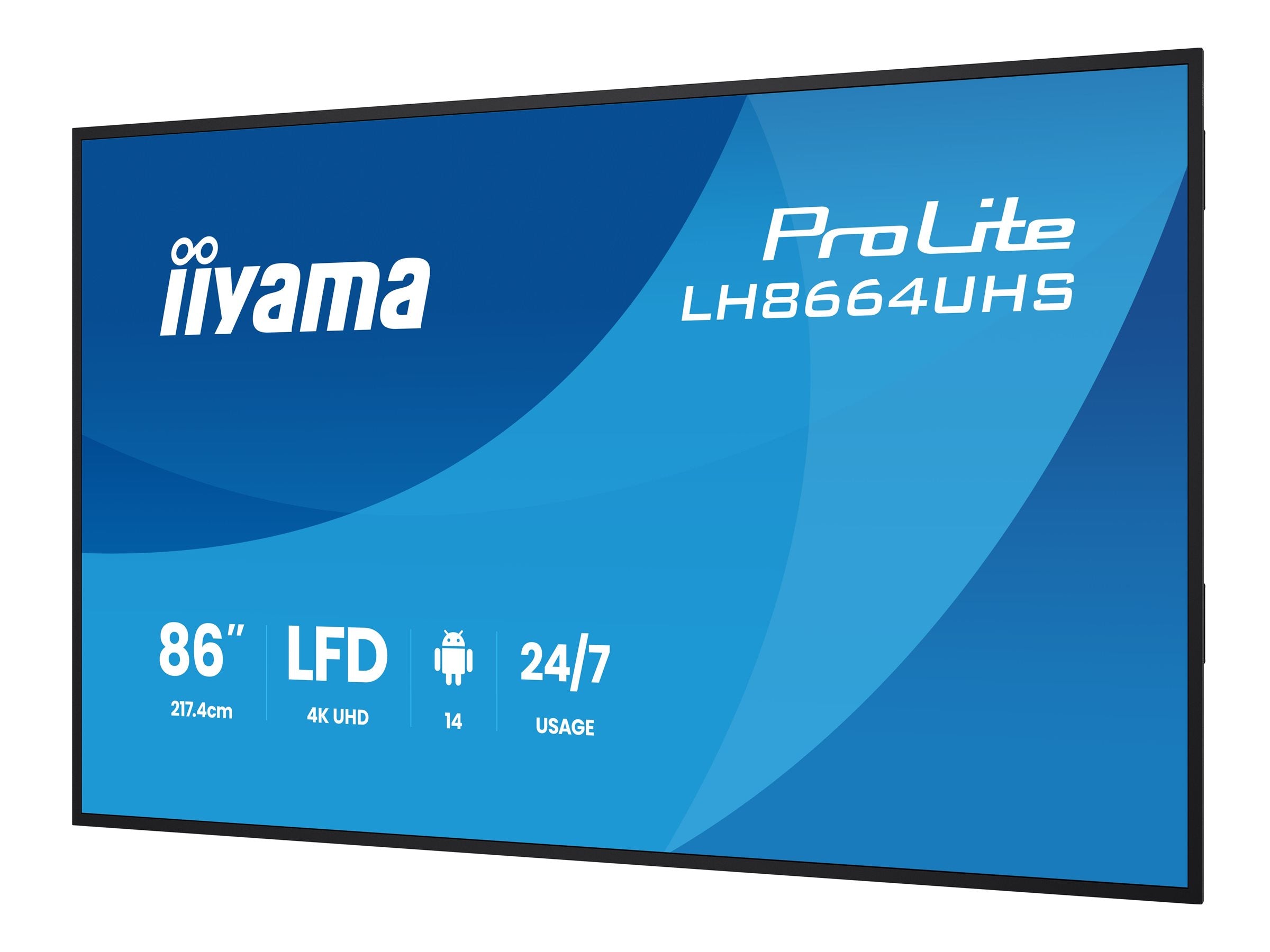 IIYAMA LH8664UHS-B3AG LCD-Display Detailansicht