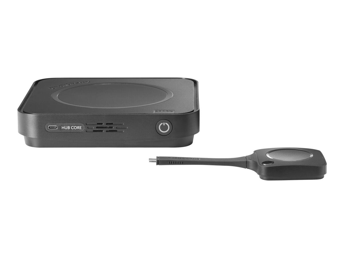 BARCO CLICKSHARE HUB CORE EU WITH 1 BUTTON - Vorderansicht
