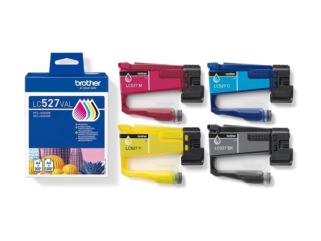 BROTHER LC527VAL Value Pack Tintenpatrone Seitenansicht