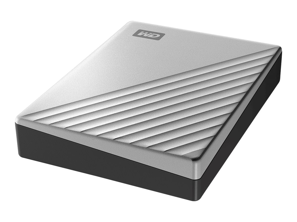 WD My Passport Ultra Mac 4TB Silver USB-C/USB3.0 HDD Detailansicht