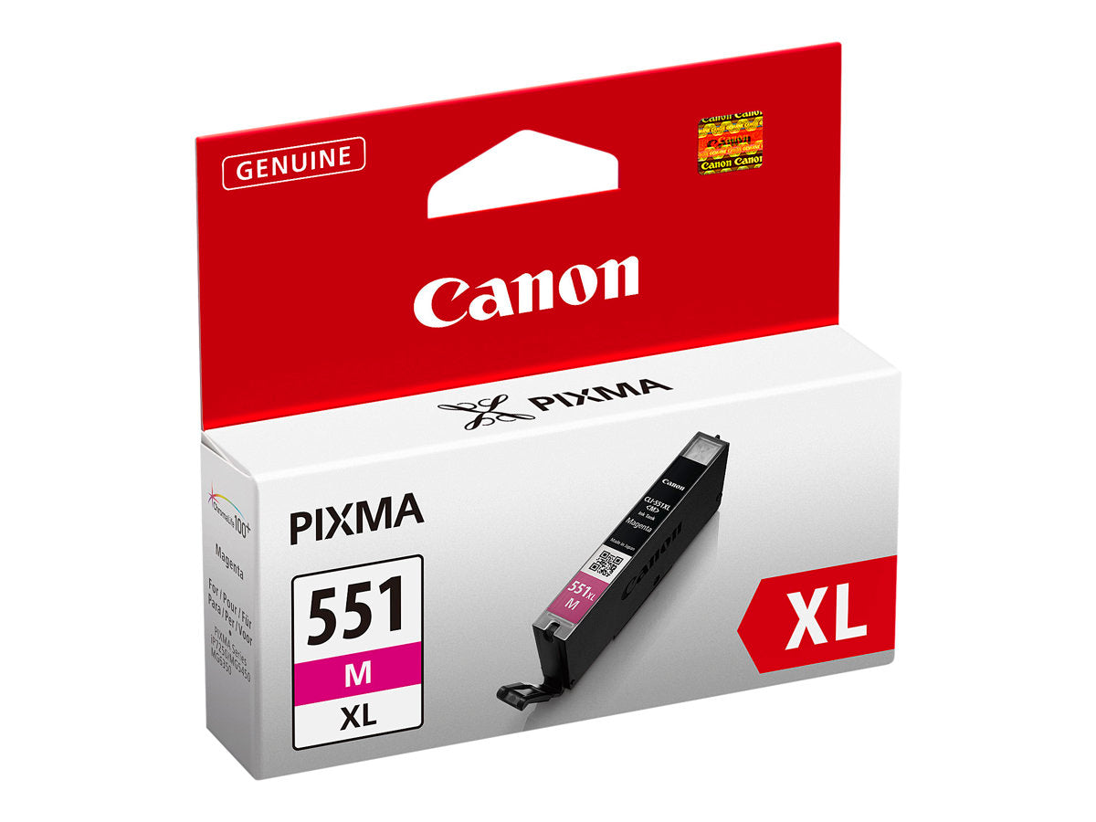 CANON CLI-551XLM Tintenbehälter magenta Detailansicht