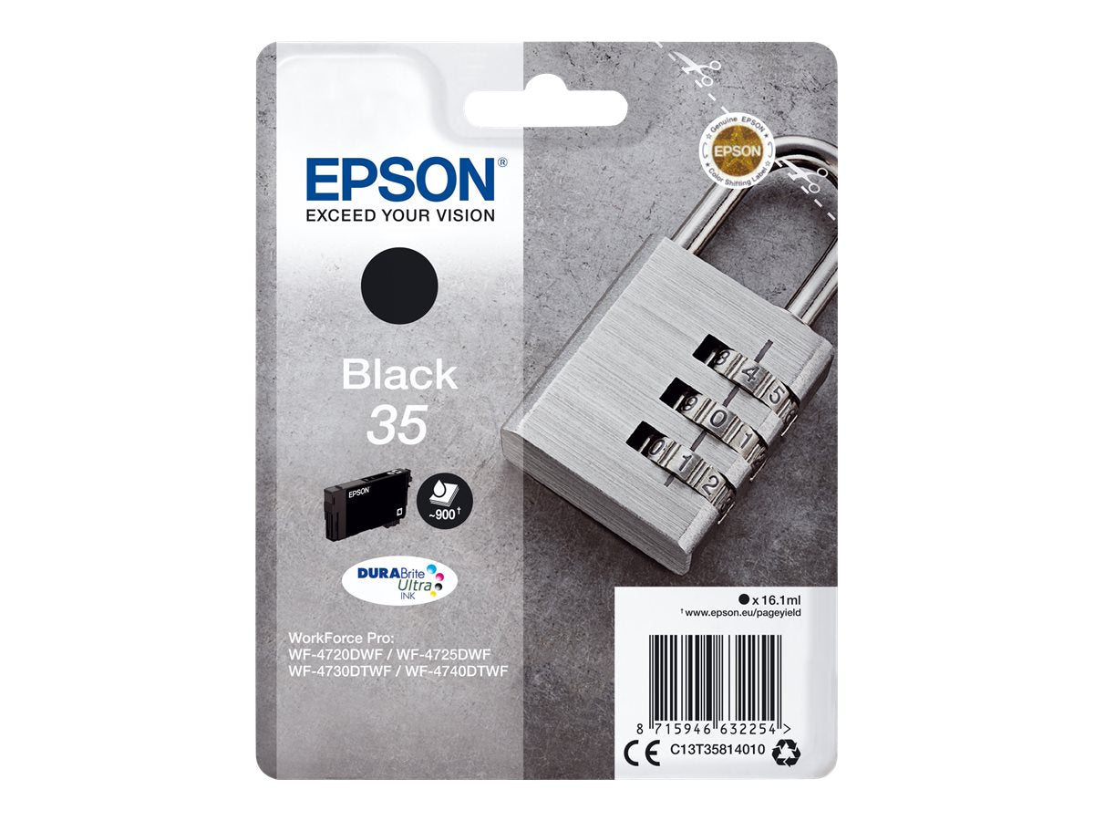 EPSON 4LB 35 Ink Black 16.1ml Verpackung
