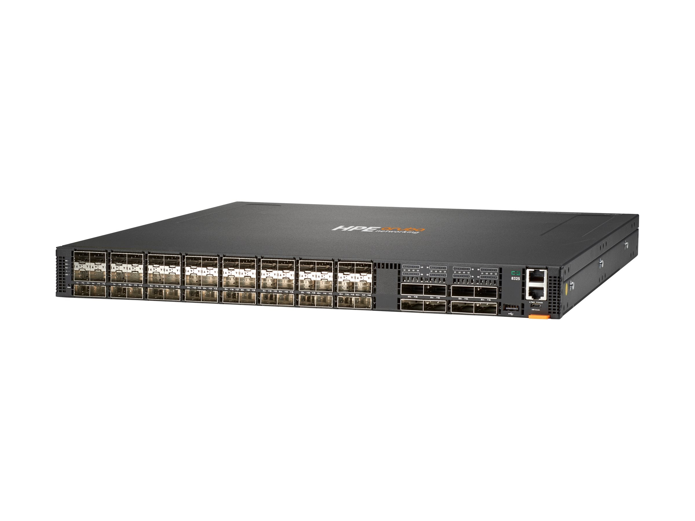 HPE Aruba 8325-48Y8C Power to Port Airflow 6 Fans 2 Power Supply Units Bundle