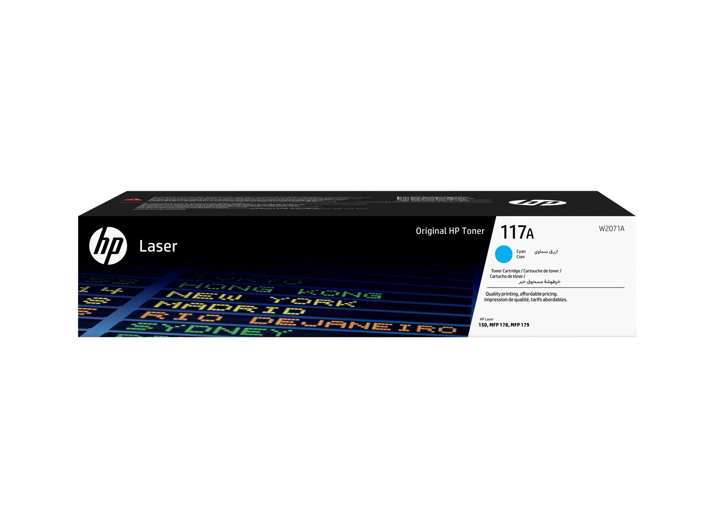HP 117A Cyan Original Laser Toner Cartridge Detailansicht