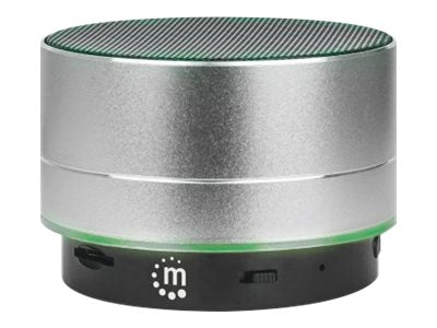 MANHATTAN Metallic LED-Bluetooth-Lautsprecher in Nutzung