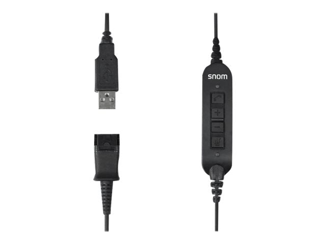 SNOM ACUSB USB-Adapterkabel für A100M / A100D - Vorderansicht