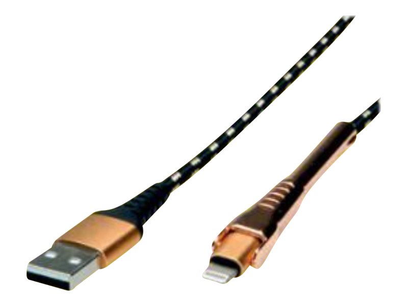 ROLINE GOLD USB 2.0 Sync- & Ladekabel 1m Vorderansicht