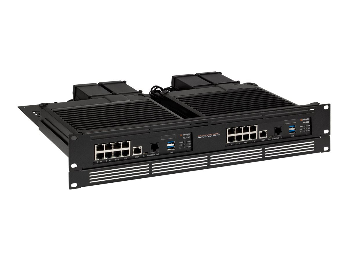 RACKMOUNT Palo Alto PA-510/PA-440/PA-450/PA-460 - Duo Vorderansicht
