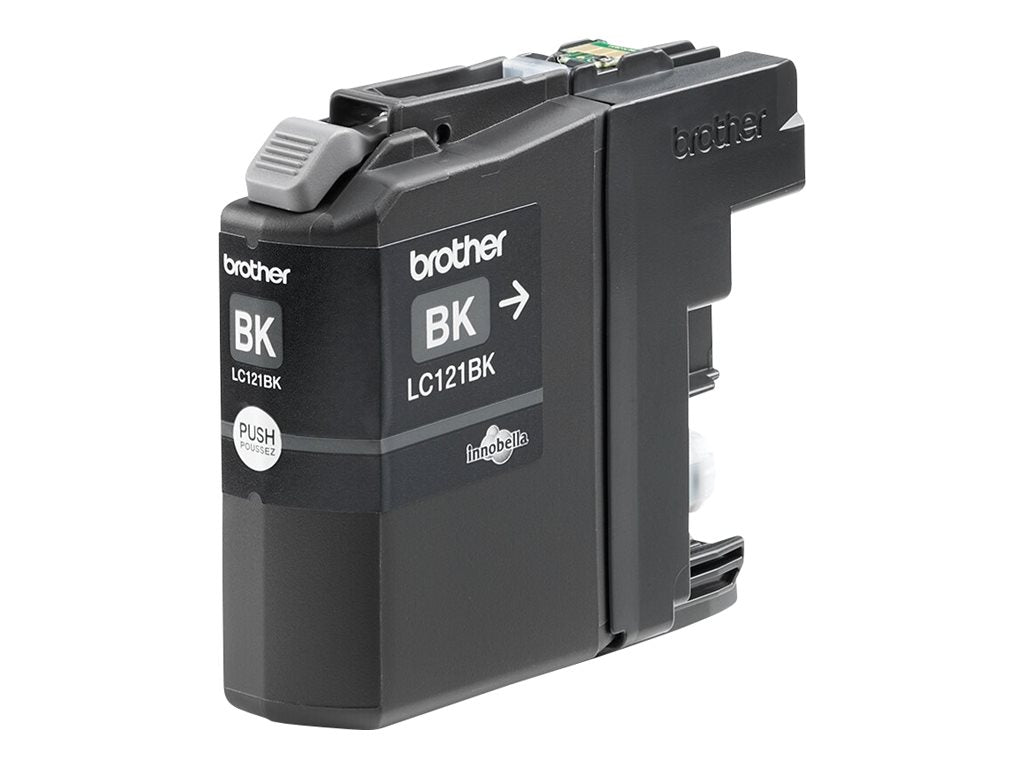 BROTHER LC121BK Tinte schwarz im Einsatz