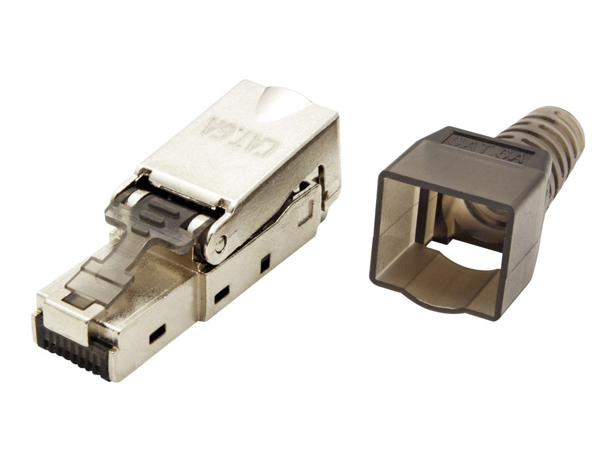 VALUE feldkonfektionierbarer RJ-45 Stecker Kat.6A Class EA STP - Vorderansicht