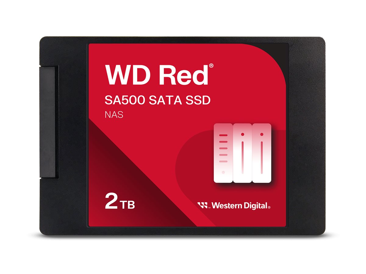 SANDISK WD Red SSD SA500 2TB Vorderansicht