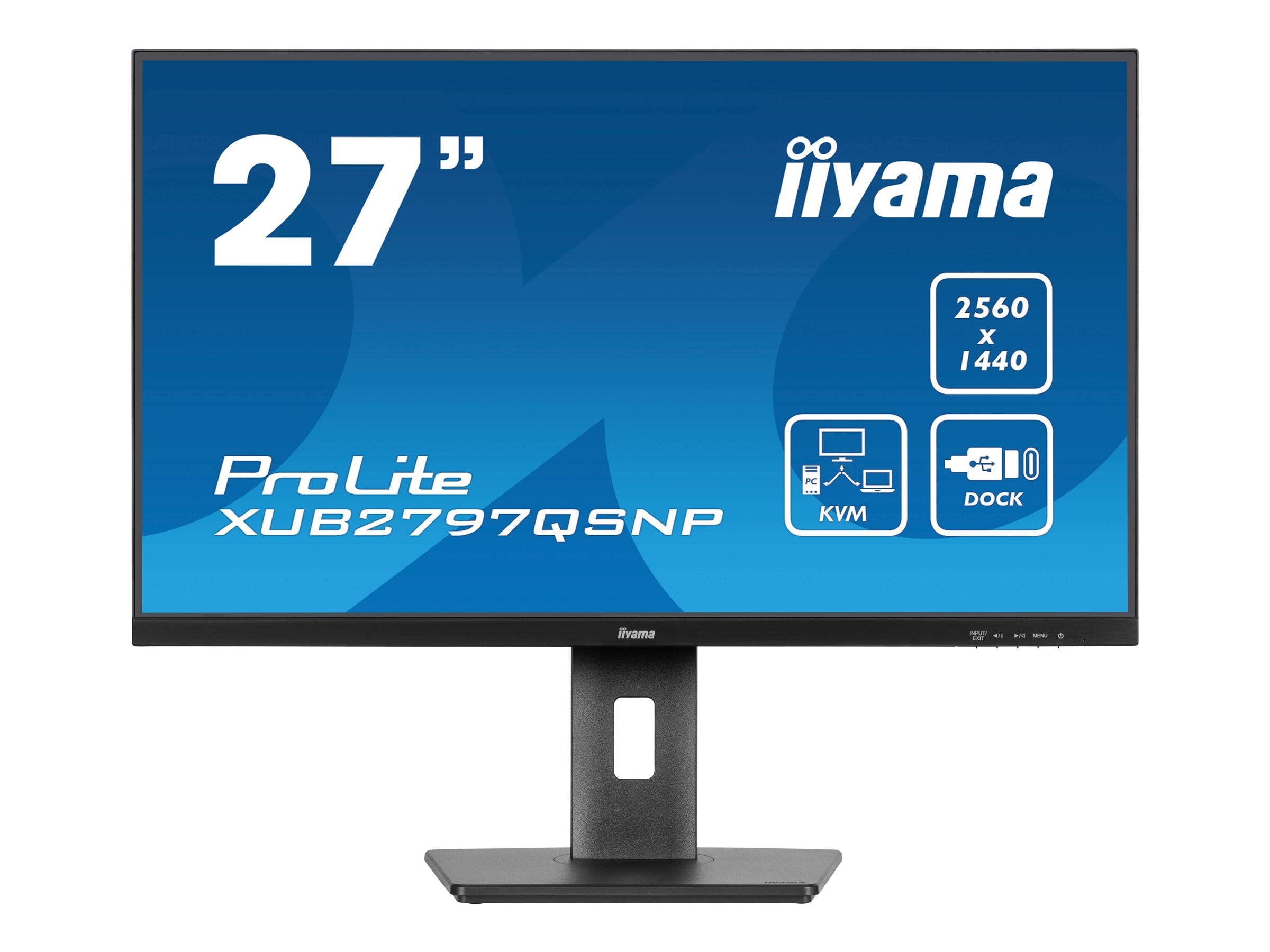 IIYAMA XUB2797QSNP-B1 Monitor Vorderansicht