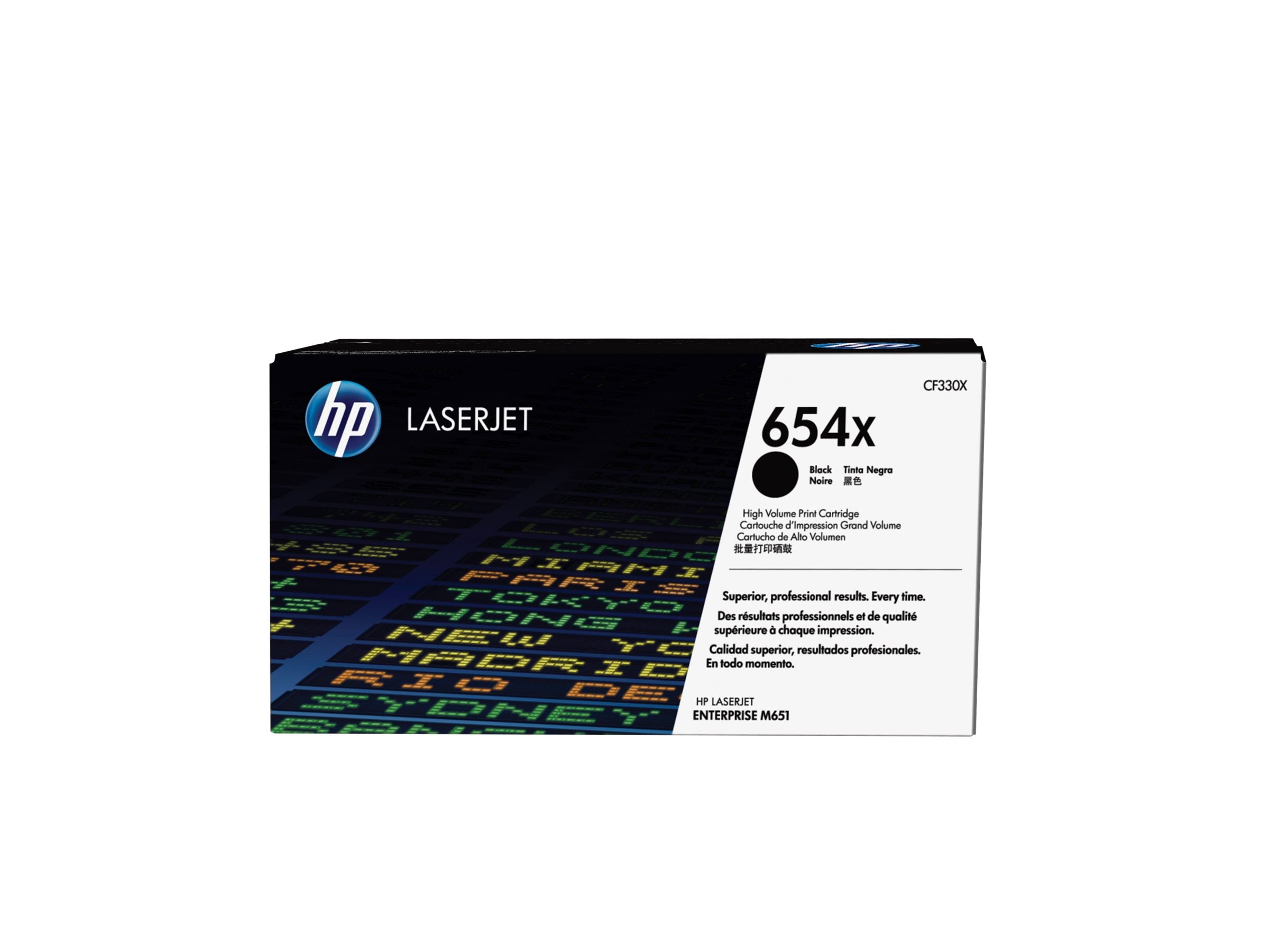 HP 654X Tonerpatrone Verpackung