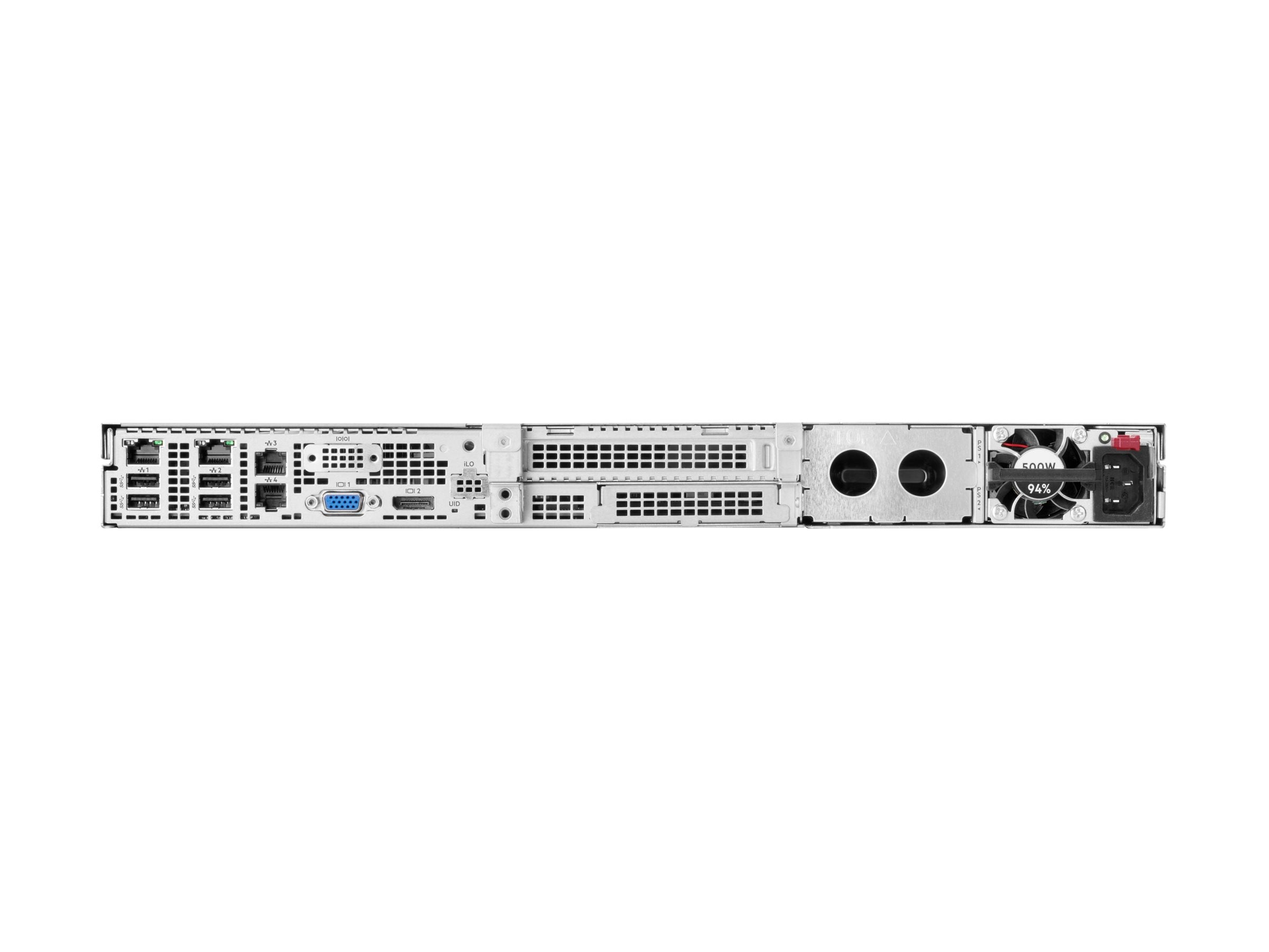 HPE ProLiant DL20 Gen11 1HE Xeon-E 6333P 6-Core 3.1GHz 1x32GB-U 4xSFF NS204i-u 800W Server