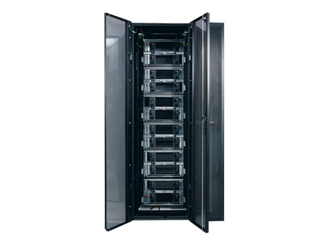 Detailansicht der Montage des APC Rack Air Containment Rear Assembly