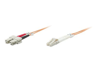 INTELLINET LWL Kabel LC/SC OM2 5m orange Duplex Multimode Verpackung