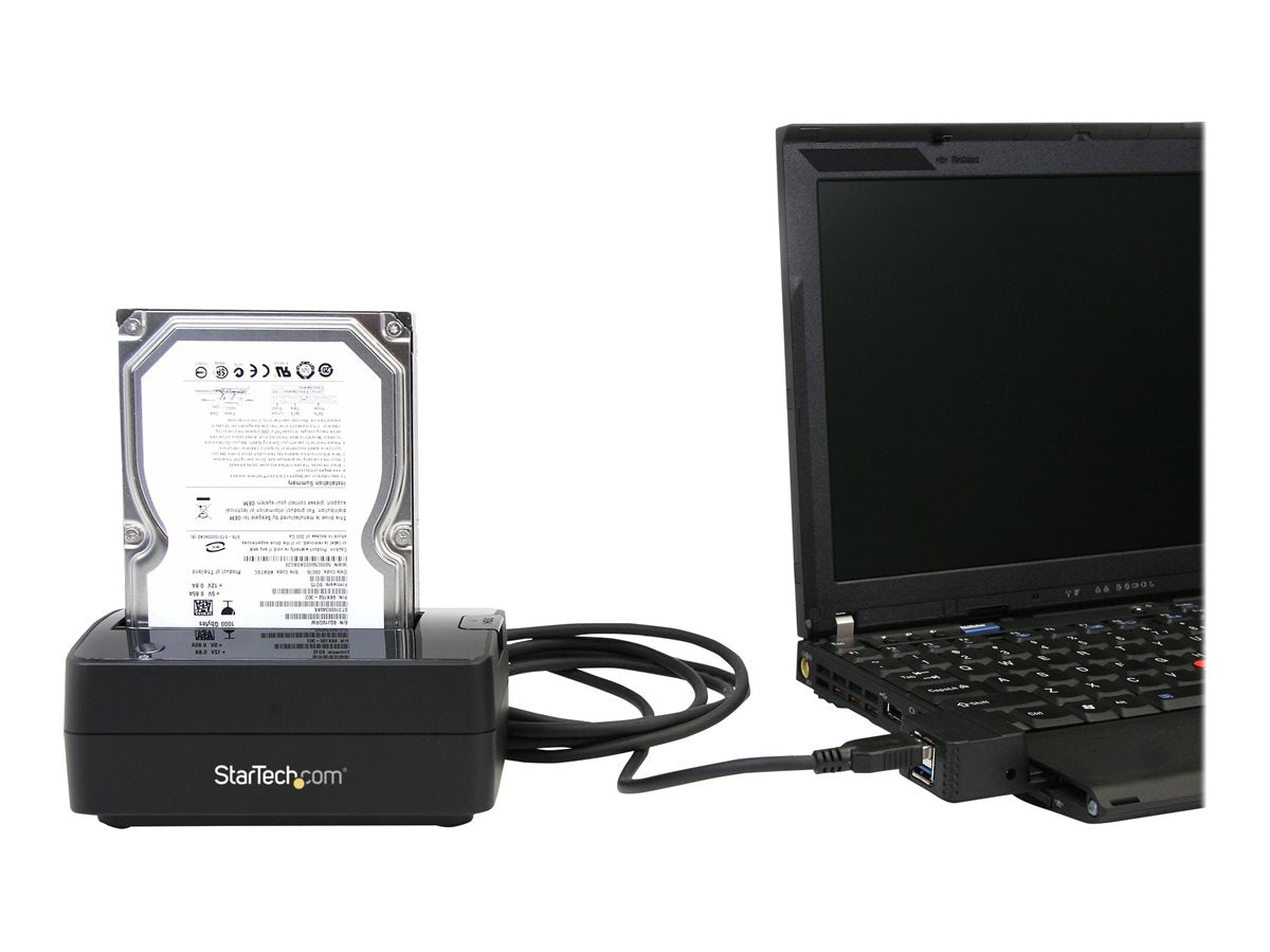 STARTECH.COM SATDOCKU3S USB 3.0 to SATA HDD Docking Station Detailansicht