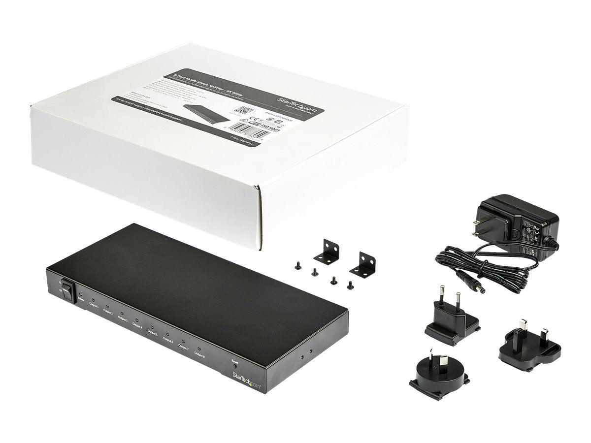 STARTECH.COM 8 Port 4K 60Hz HDMI Splitter Detailansicht