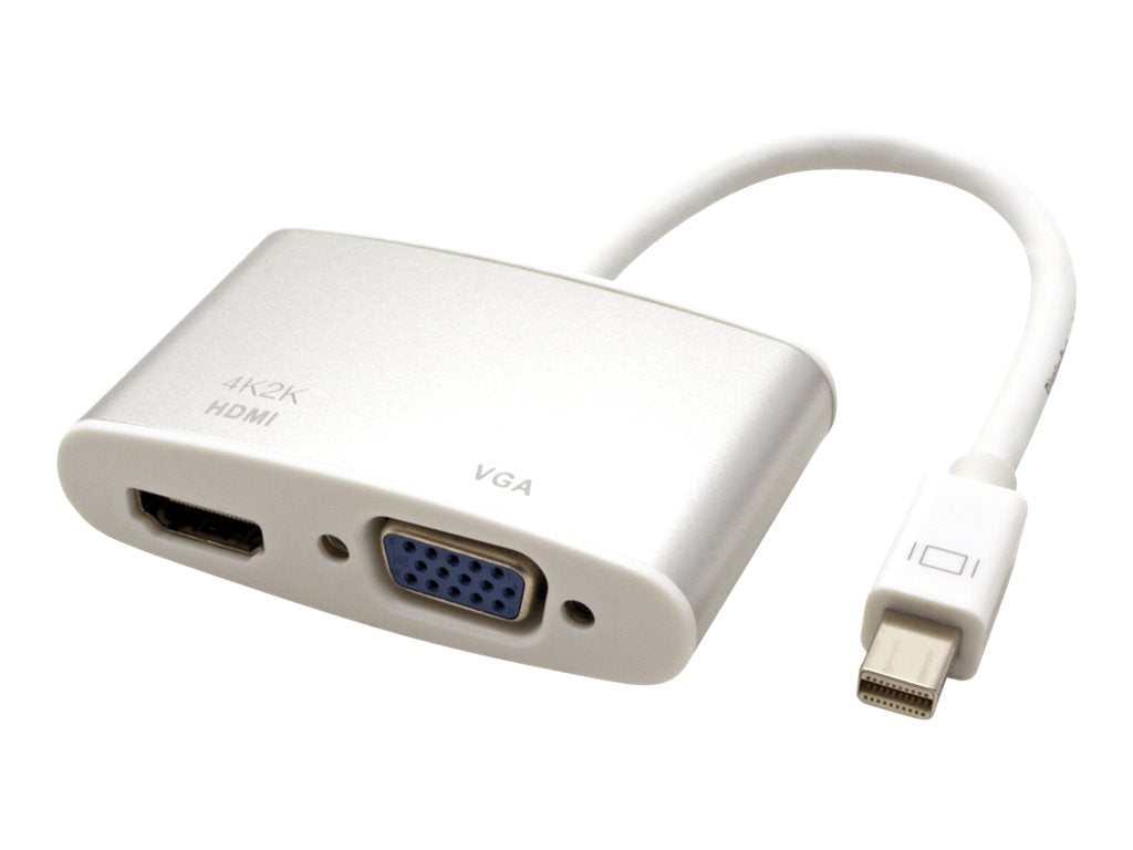 ROLINE 4K Mini DisplayPort - HDMI/VGA Adapterkabel Anschlussansicht