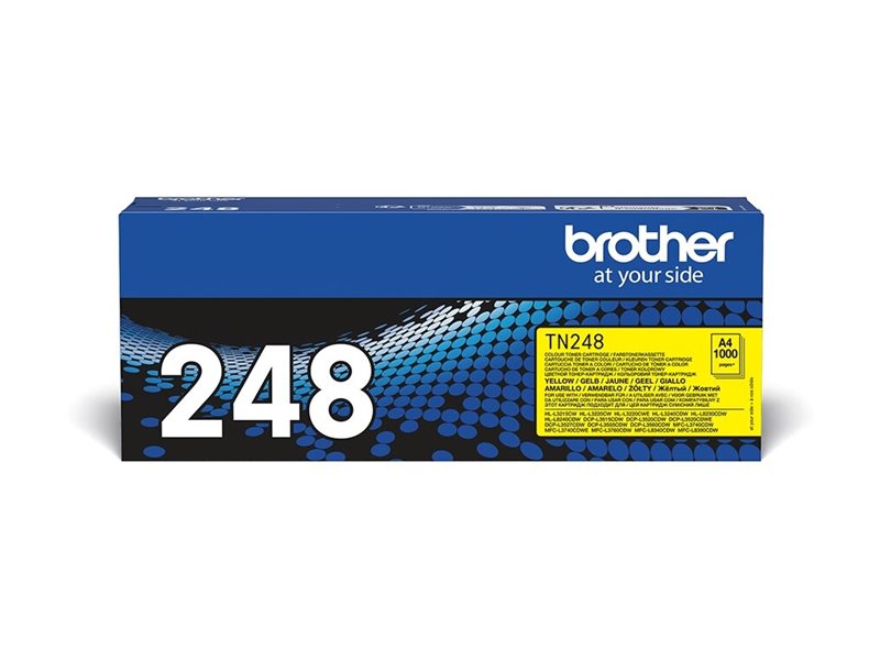 BROTHER TN248Y Tonerpatrone Verpackung