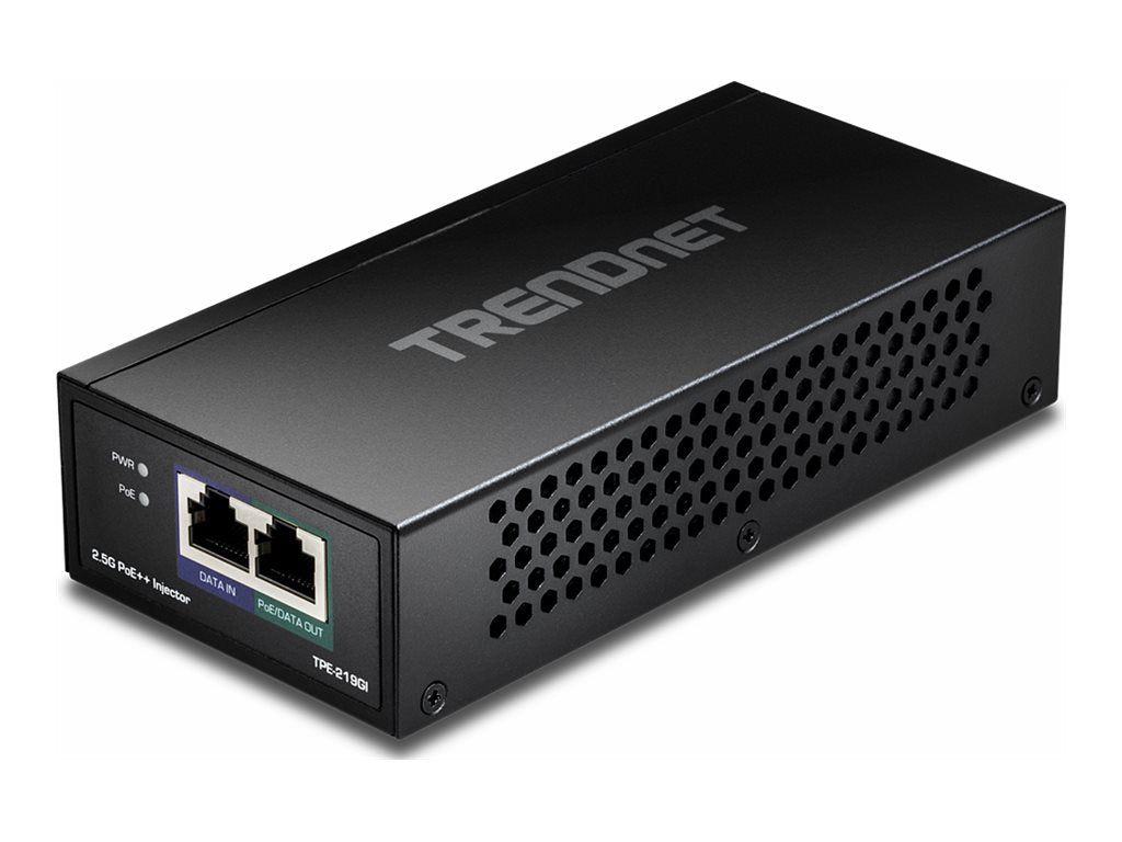 TRENDNET TPE-219GI 2.5G PoE++ Injektor - Vorderansicht