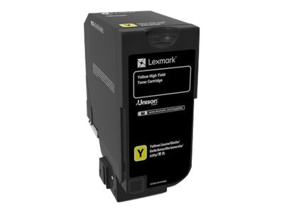 LEXMARK Toner yellow 16K CX725 Vorderansicht