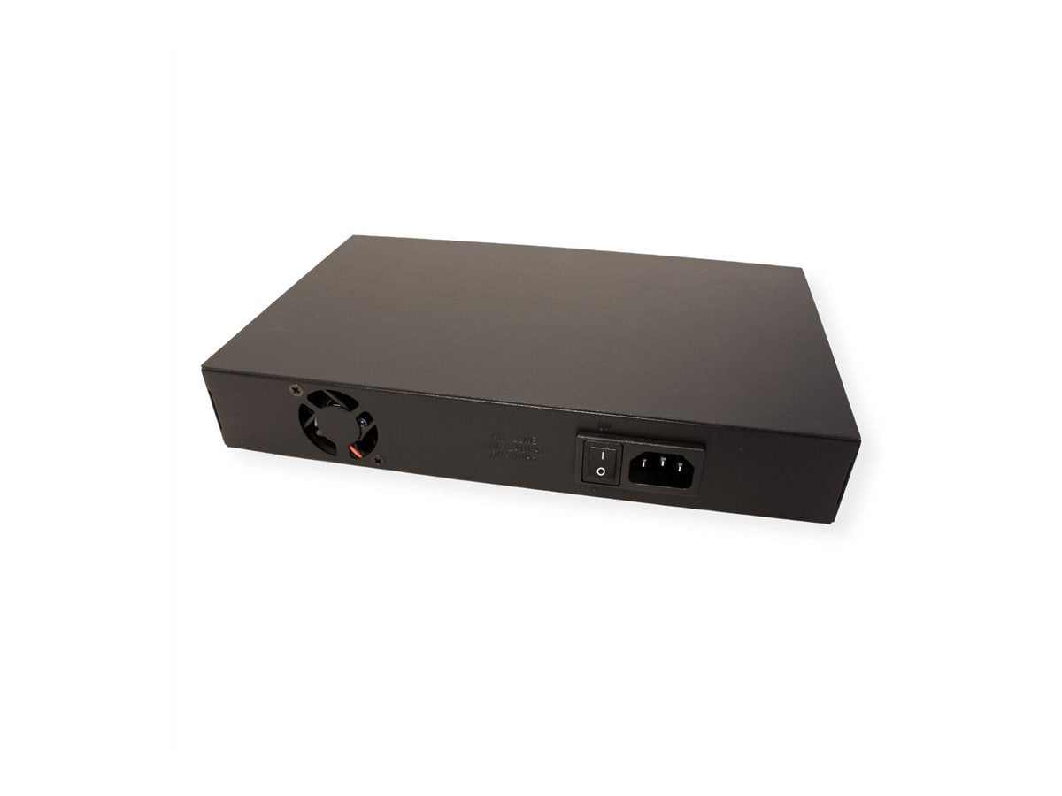 ROLINE PoE Fast Ethernet Switch 8 Port Detailansicht