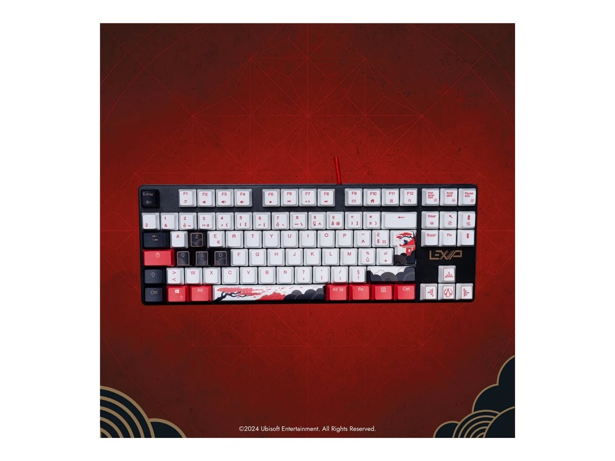 LEXIP X UBISOFT Assassins Creed Shadows DISCIPLE Box PC Game Keyboard Verpackung