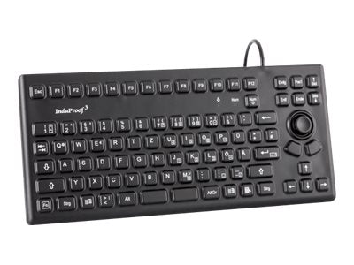 GETT InduProof3 Silikon Tastatur mit Maussteuerung