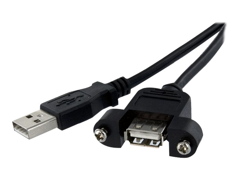 STARTECH.COM 1 ft Panel Mount USB Cable A to A - F/M Verpackung