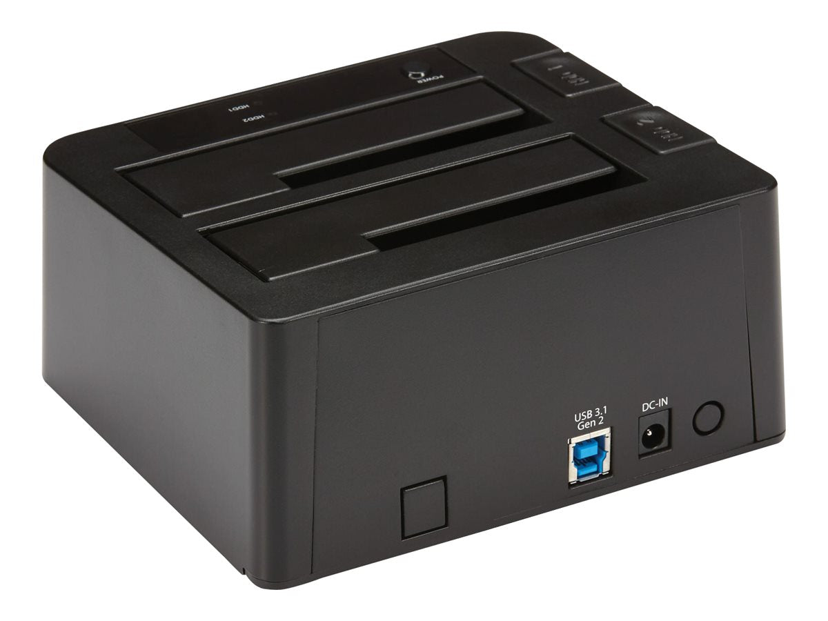 STARTECH.COM USB 3.1 Dual-bay Festplatten Dockingstation Detailansicht