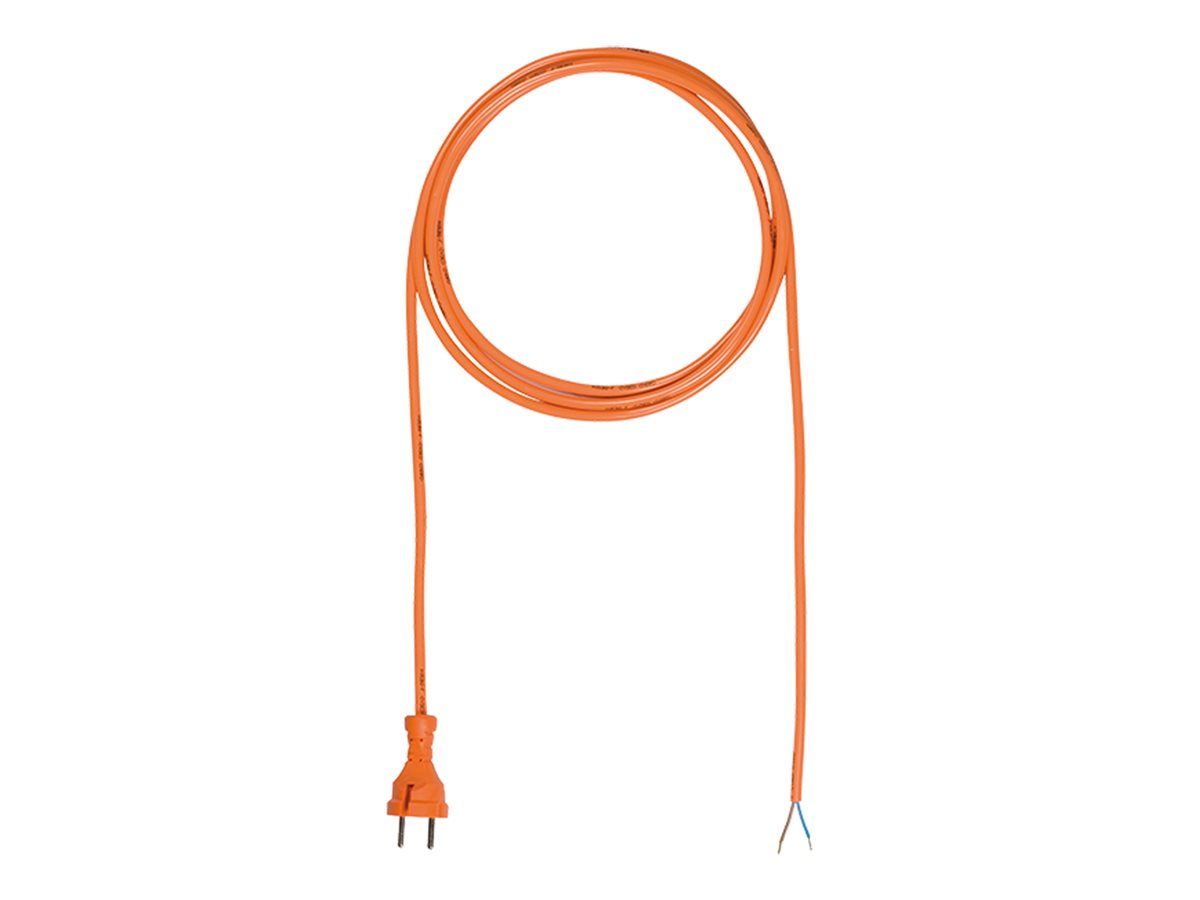 BACHMANN PUR-Zuleitung 2x1.00 3m orange H05BQ-F 24G/AEH - Vorderansicht