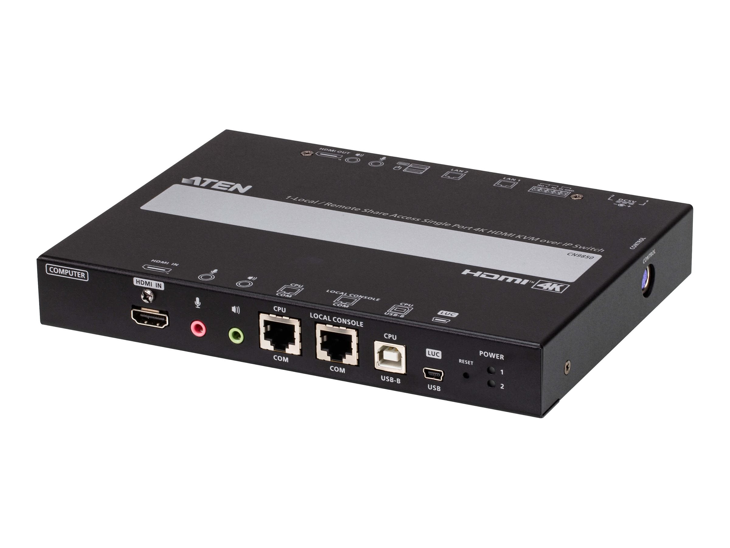 ATEN CN9850 KVM-Switch Vorderansicht