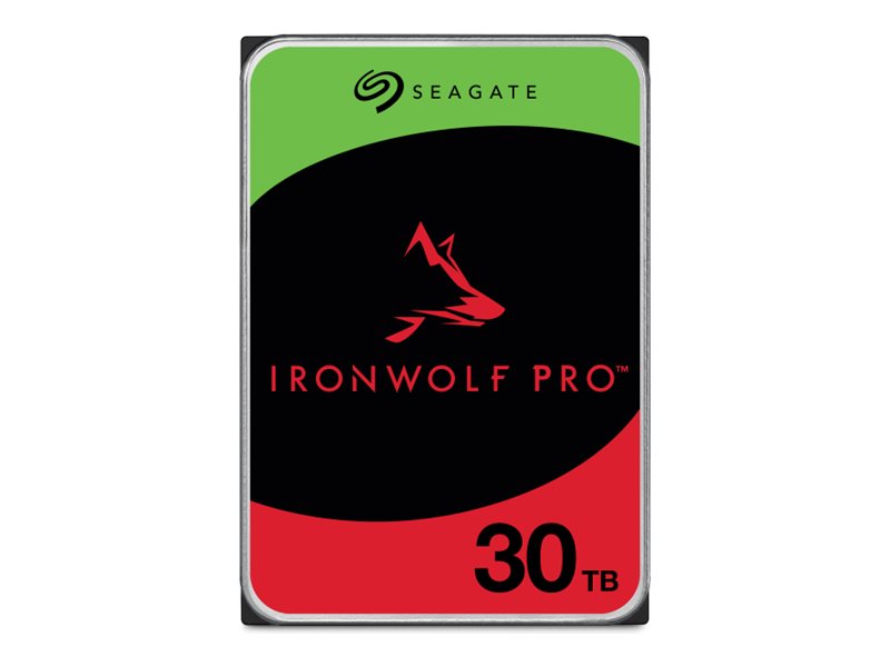 SEAGATE Ironwolf PRO Enterprise NAS HDD 30TB Vorderansicht
