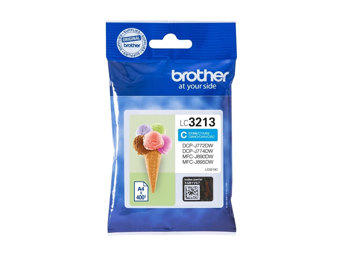 BROTHER LC3213C Tintenpatrone Detailansicht