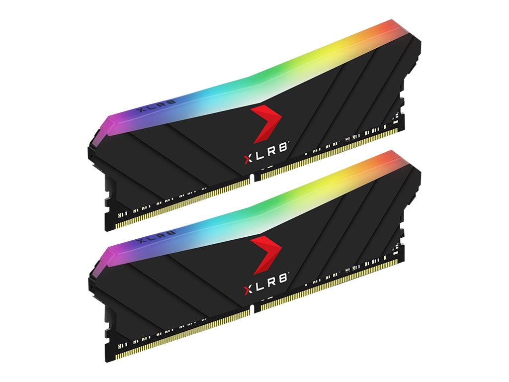 PNY XLR8 DDR4 32GB 2x16GB 3600MHz DIMM RGB Detailansicht