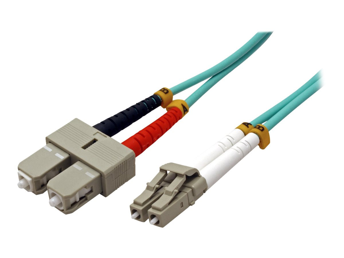 VALUE LWL-Kabel 50/125um OM3 LC/SC türkis 5m - Verpackung