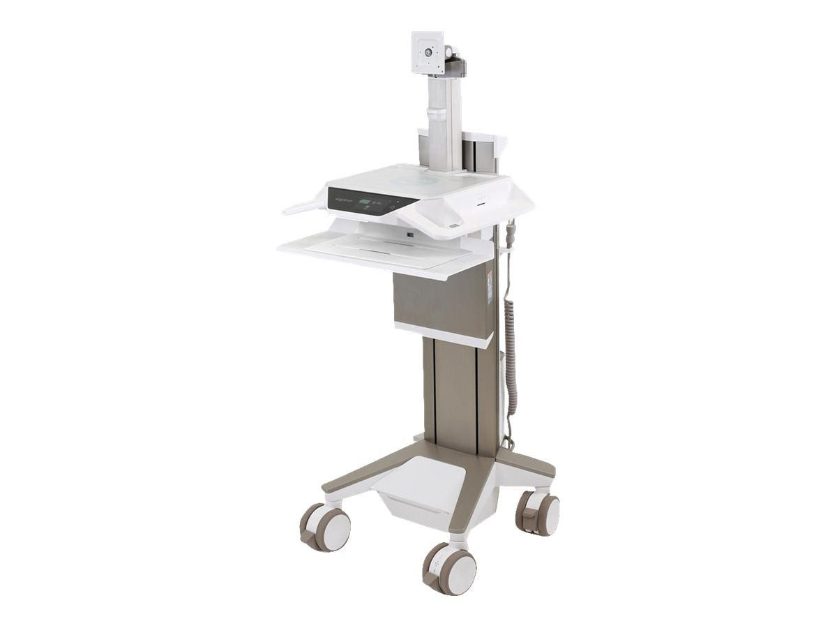 Vorderansicht des ERGOTRON CareFit Pro Cart LiFe Powered Schweiz