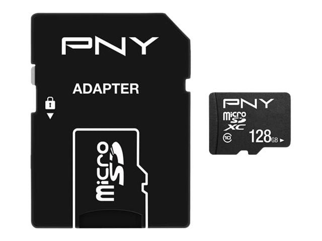 PNY Micro SD Card Performance Plus 128GB Detailansicht