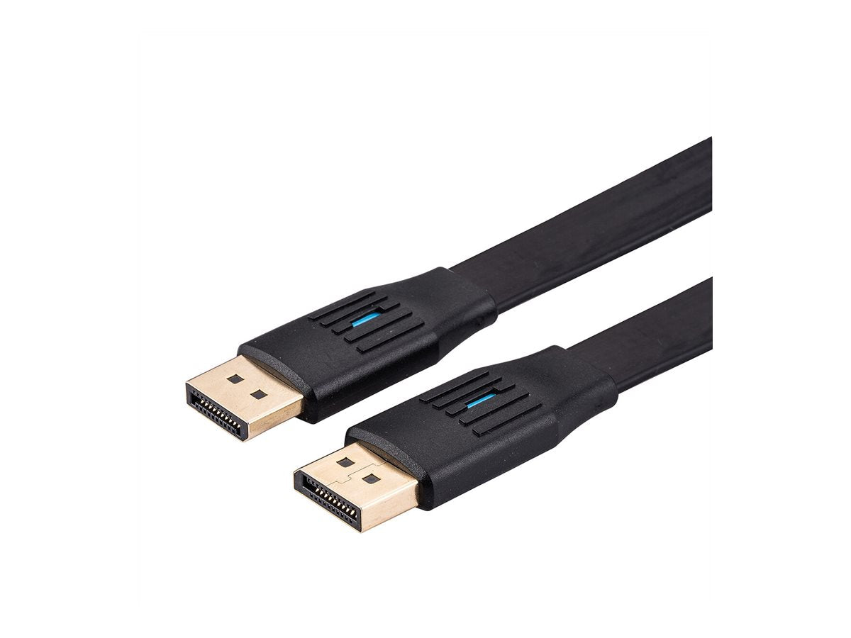 VALUE DisplayPort Kabel v1.4 flach DP ST/ST schwarz 2m - Verpackung