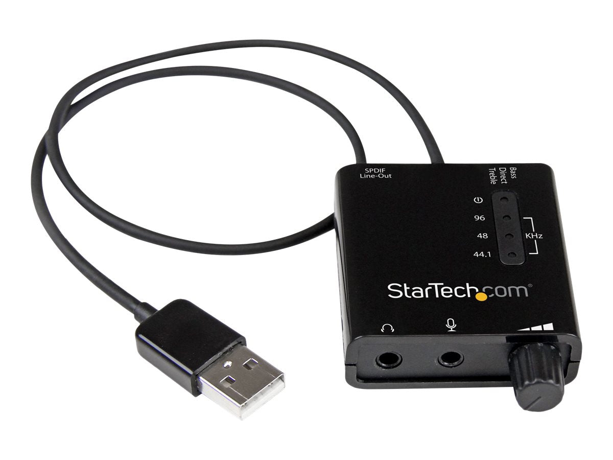 STARTECH.COM USB Audio Adapter - Anschlussmöglichkeiten