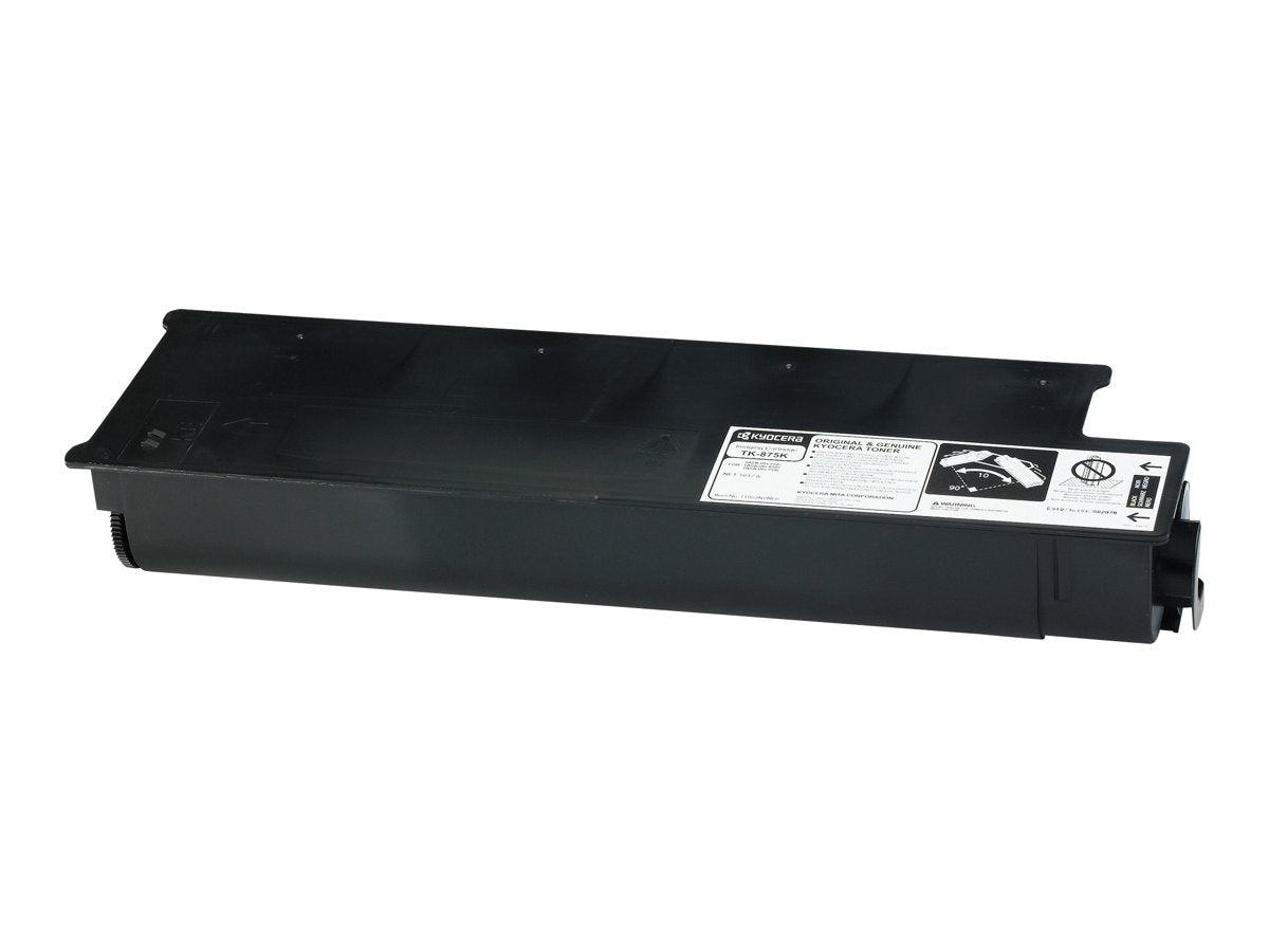 KYOCERA TK-875K Toner Schwarz Vorderansicht