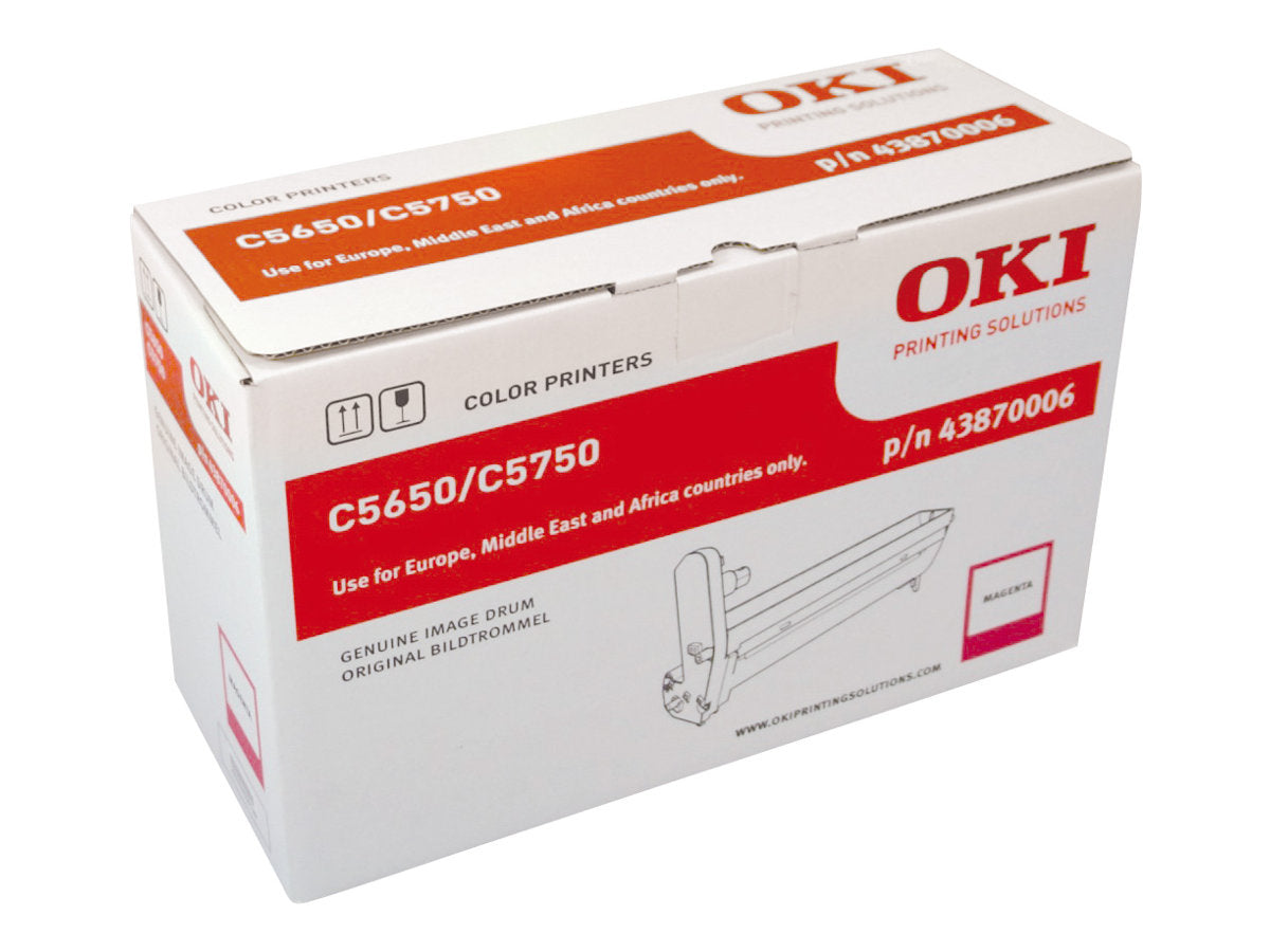 OKI C5650, C5750 Trommel magenta Standardkapazität Vorderansicht